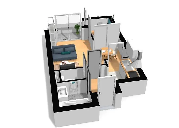 Fs280-645 Appt 4 Personnes Apartmán